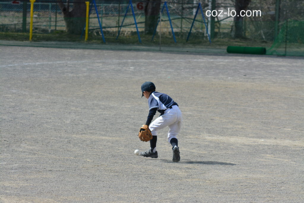 フライが取れなかった外野手